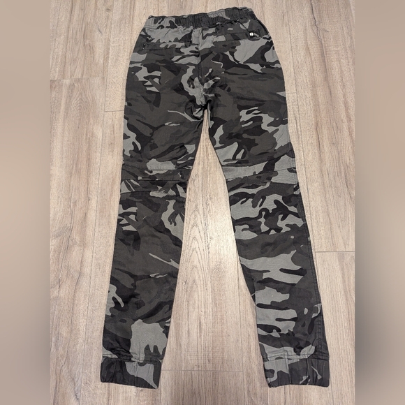 “C1RCA Camo Cargo Jogger Pants Zip Pocket Streetwear” - Picture 3 of 8